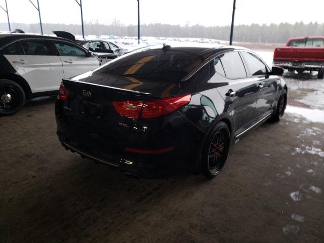 5XXGR4A67FG361294 - 2015 KIA OPTIMA SX BLACK photo 4