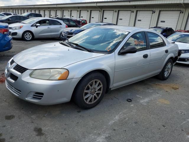 1B3EL36R04N251373 - 2004 DODGE STRATUS SE SILVER photo 1