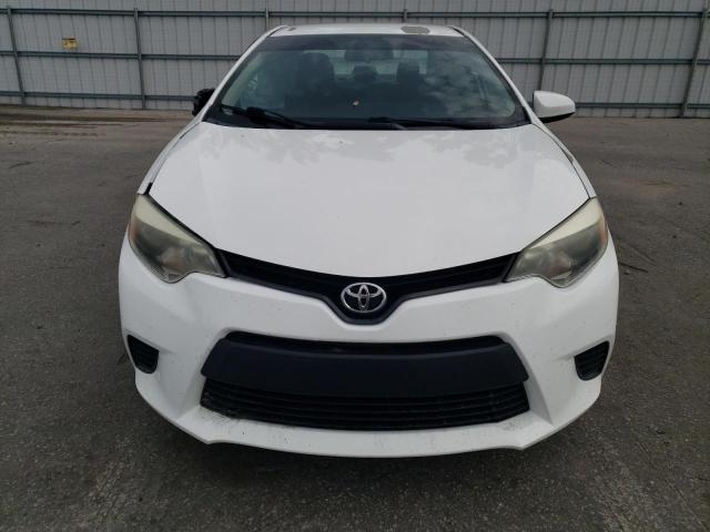 5YFBURHE2EP082019 - 2014 TOYOTA COROLLA L WHITE photo 5