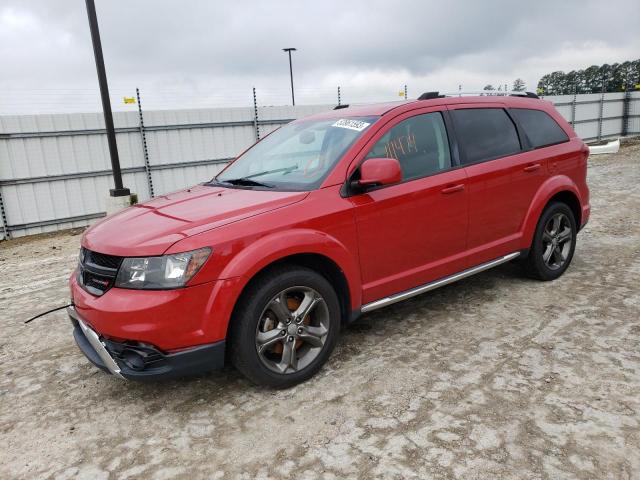 3C4PDCGB5FT654726 - 2015 DODGE JOURNEY CROSSROAD RED photo 1