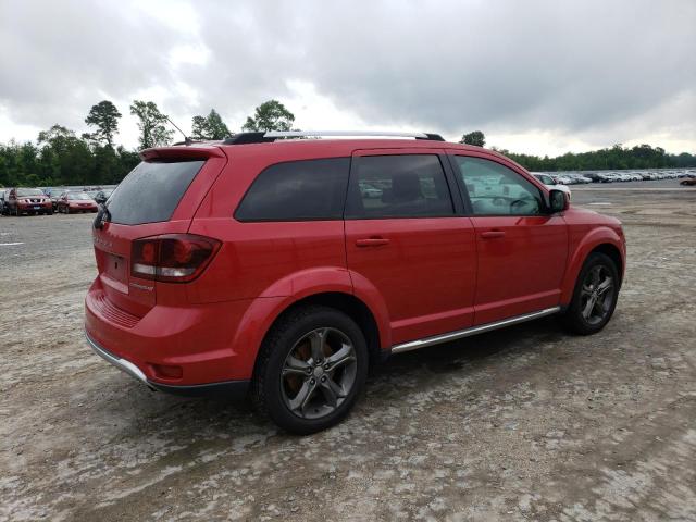 3C4PDCGB5FT654726 - 2015 DODGE JOURNEY CROSSROAD RED photo 3