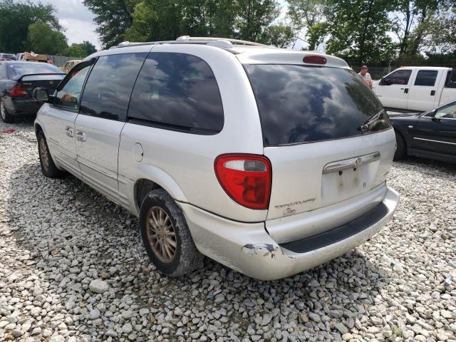 2C8GP64L01R268960 - 2001 CHRYSLER TOWN & COU LIMITED SILVER photo 3