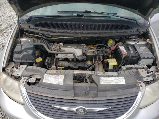 2C8GP64L01R268960 - 2001 CHRYSLER TOWN & COU LIMITED SILVER photo 7