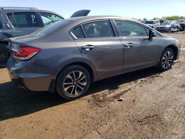 2HGFB2F95DH535141 - 2013 HONDA CIVIC EXL GRAY photo 3
