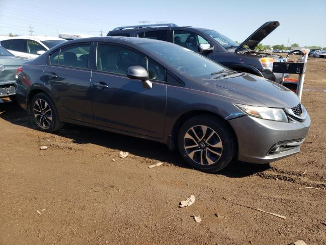 2HGFB2F95DH535141 - 2013 HONDA CIVIC EXL GRAY photo 4