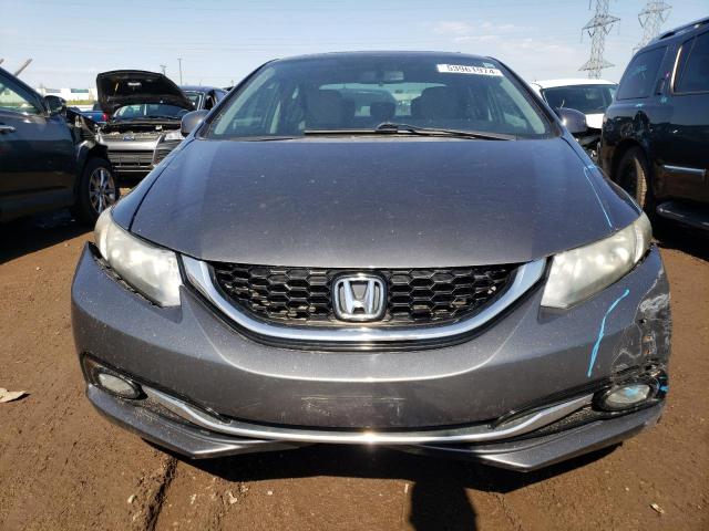 2HGFB2F95DH535141 - 2013 HONDA CIVIC EXL GRAY photo 5