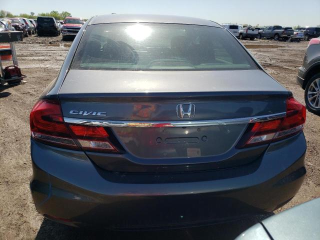 2HGFB2F95DH535141 - 2013 HONDA CIVIC EXL GRAY photo 6