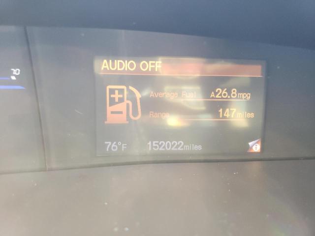 2HGFB2F95DH535141 - 2013 HONDA CIVIC EXL GRAY photo 9