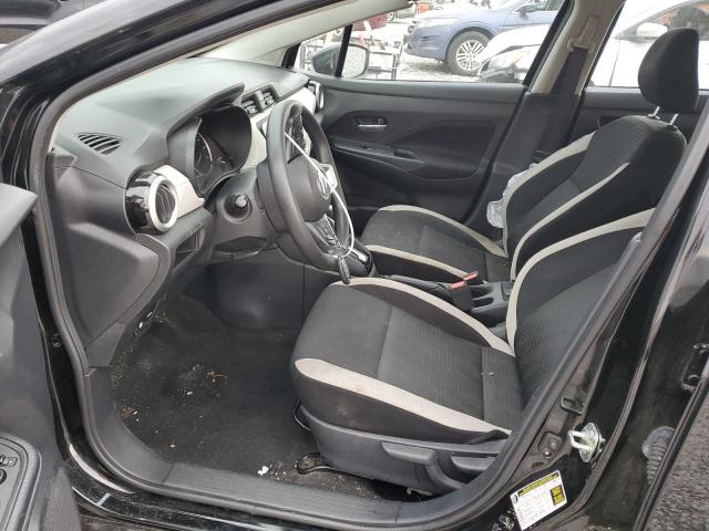 3N1CN8EV9ML868978 - 2021 NISSAN VERSA SV BLACK photo 7