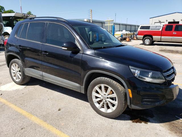 WVGAV7AX5HK053735 - 2017 VOLKSWAGEN TIGUAN S BLACK photo 4