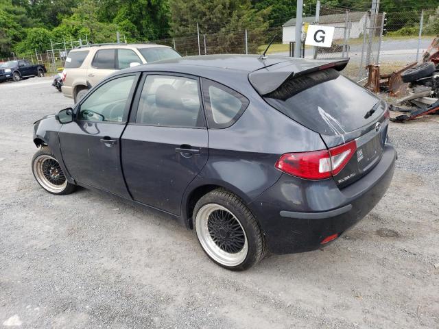 JF1GH61668H824116 - 2008 SUBARU IMPREZA 2.5I GRAY photo 2