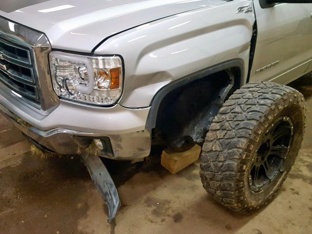 1GTV2UEC0FZ414748 - 2015 GMC SIERRA K1500 SLE  photo 9