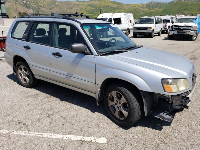 JF1SG65673H729029 - 2003 SUBARU FORESTER 2.5XS Серебристый фото 4
