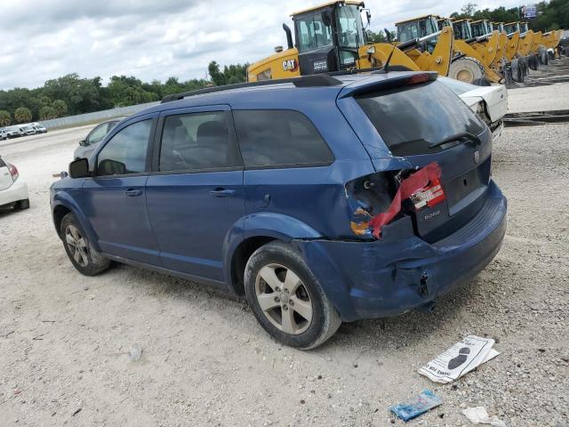 3D4PG5FV8AT105404 - 2010 DODGE JOURNEY SXT BLUE photo 2