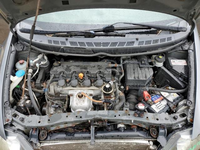 2HGFA165X9H305340 - 2009 HONDA CIVIC LX GRAY photo 11