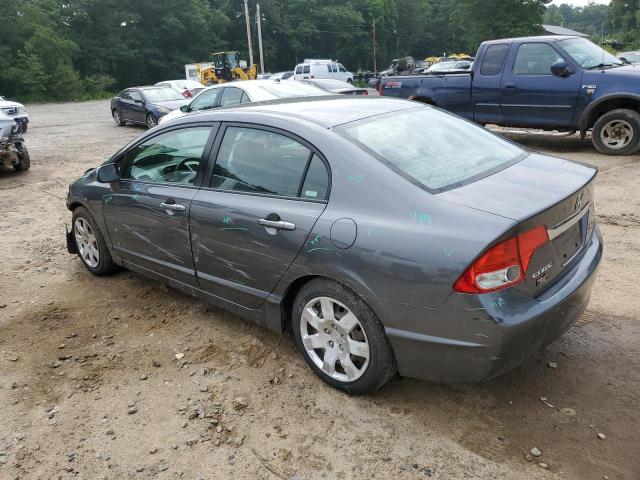 2HGFA165X9H305340 - 2009 HONDA CIVIC LX GRAY photo 2