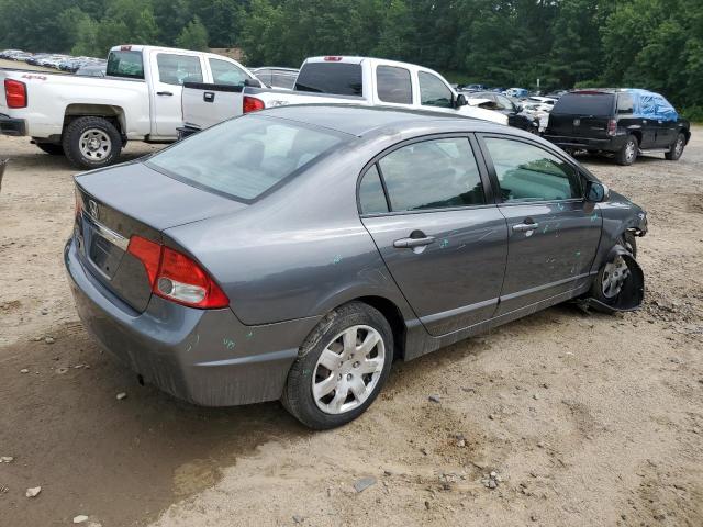 2HGFA165X9H305340 - 2009 HONDA CIVIC LX GRAY photo 3
