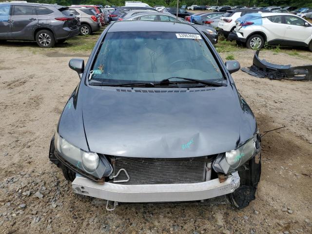 2HGFA165X9H305340 - 2009 HONDA CIVIC LX GRAY photo 5