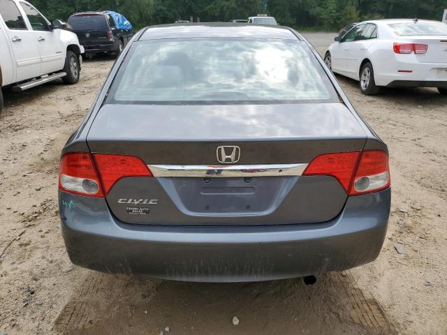 2HGFA165X9H305340 - 2009 HONDA CIVIC LX GRAY photo 6