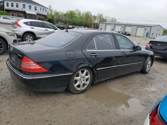 WDBNG83JX5A455460 - 2005 MERCEDES-BENZ S 430 4MATIC BLACK photo 3