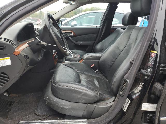 WDBNG83JX5A455460 - 2005 MERCEDES-BENZ S 430 4MATIC BLACK photo 7