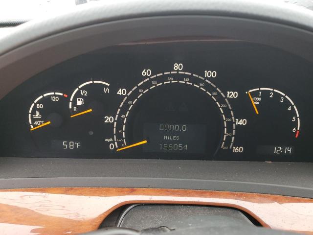 WDBNG83JX5A455460 - 2005 MERCEDES-BENZ S 430 4MATIC BLACK photo 9