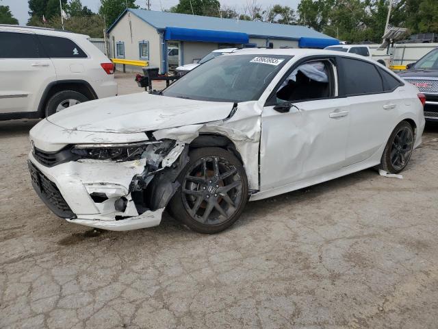 2HGFE2F51NH580633 - 2022 HONDA CIVIC SPORT 白色 照片 1