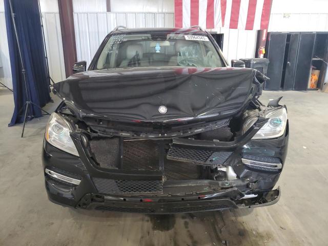 4JGDA5HB4FA528320 - 2015 MERCEDES-BENZ ML 350 4MATIC BLACK photo 5