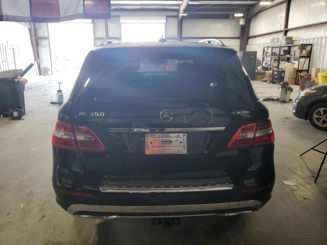 4JGDA5HB4FA528320 - 2015 MERCEDES-BENZ ML 350 4MATIC BLACK photo 6