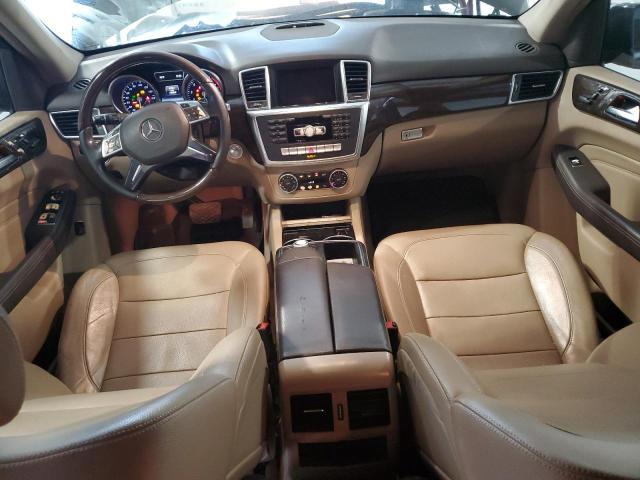 4JGDA5HB4FA528320 - 2015 MERCEDES-BENZ ML 350 4MATIC BLACK photo 8