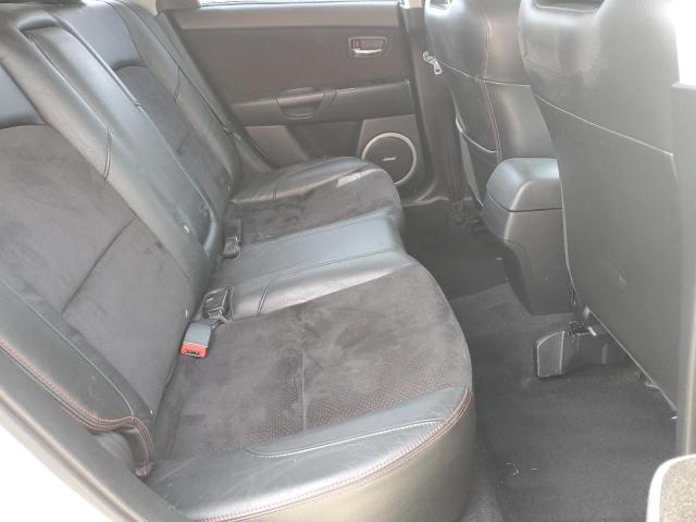 JM1BK34L581118642 - 2008 MAZDA SPEED 3 WHITE photo 10