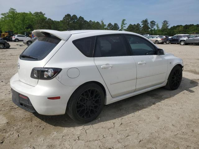 JM1BK34L581118642 - 2008 MAZDA SPEED 3 WHITE photo 3