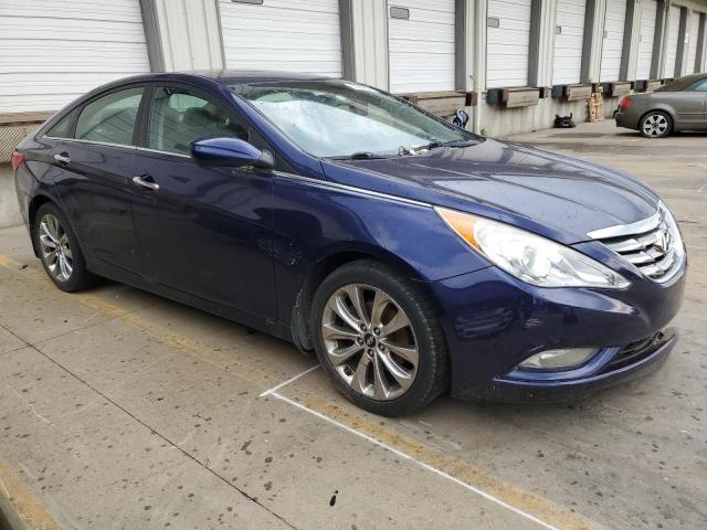 5NPEC4AC6DH612516 - 2013 HYUNDAI SONATA SE BLUE photo 4