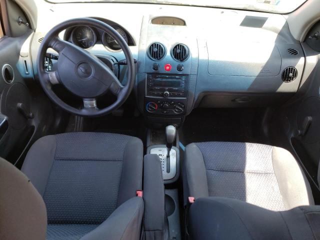 KL1TD666X7B777002 - 2007 CHEVROLET AVEO BASE BLACK photo 8