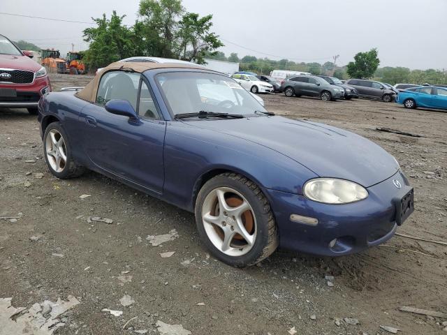 JM1NB353410202684 - 2001 MAZDA MX-5 MIATA BASE BLUE photo 4