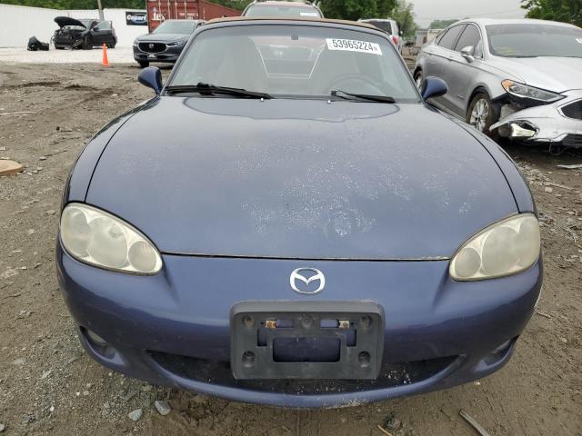 JM1NB353410202684 - 2001 MAZDA MX-5 MIATA BASE BLUE photo 5