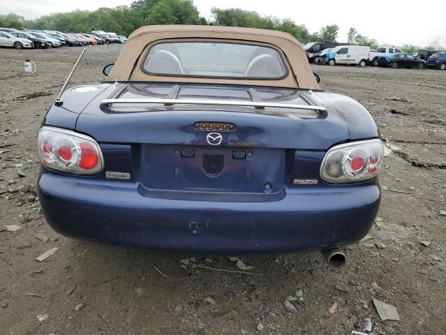 JM1NB353410202684 - 2001 MAZDA MX-5 MIATA BASE BLUE photo 6