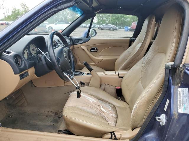JM1NB353410202684 - 2001 MAZDA MX-5 MIATA BASE BLUE photo 7