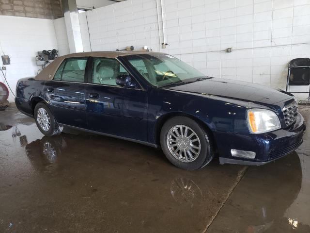 1G6KE57YX5U200678 - 2005 CADILLAC DEVILLE DHS BLUE photo 4