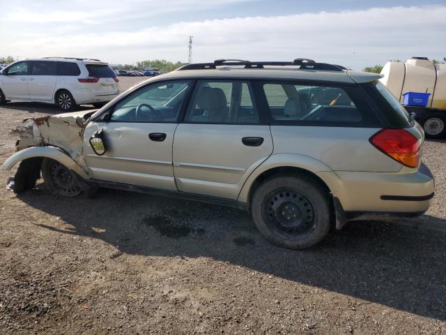 4S4BP61C967351453 - 2006 SUBARU LEGACY OUTBACK 2.5I GOLD photo 2