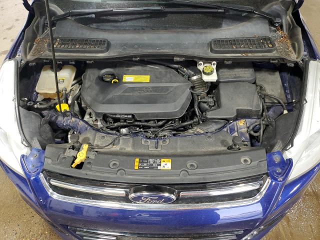 1FMCU9HX1DUA24342 - 2013 FORD ESCAPE SEL BLUE photo 12