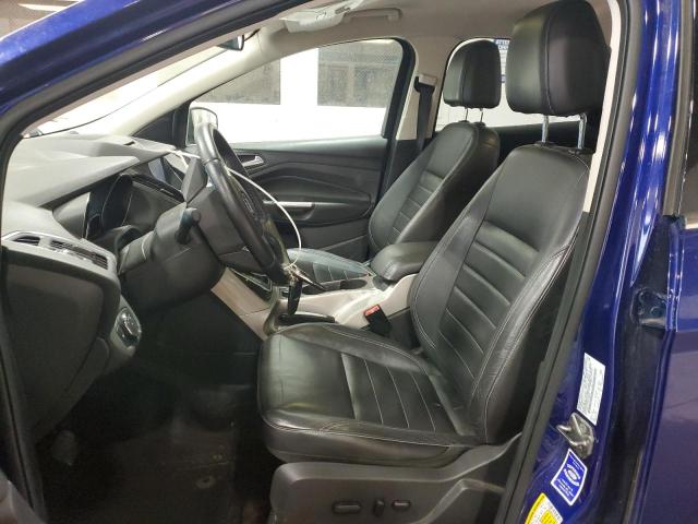 1FMCU9HX1DUA24342 - 2013 FORD ESCAPE SEL BLUE photo 7
