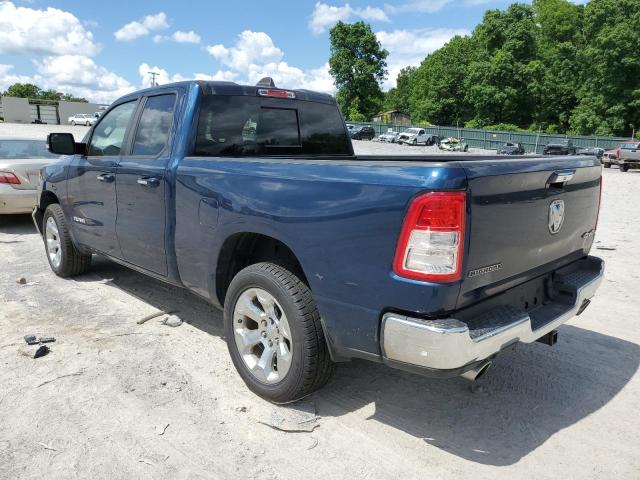 1C6SRFBT3KN921974 - 2019 RAM 1500 BIG HORN/LONE STAR BLUE photo 2