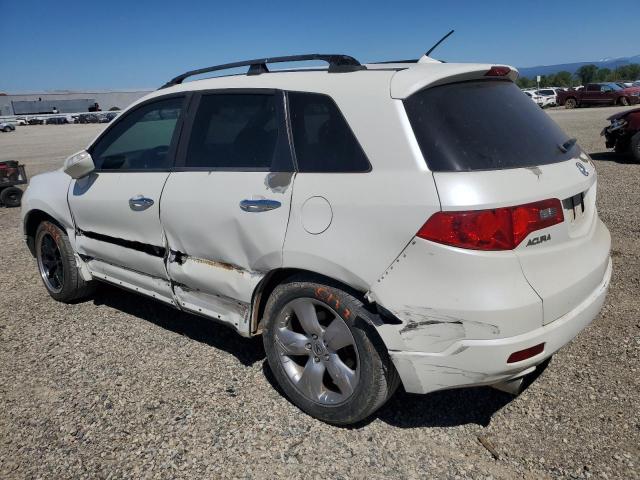 5J8TB18577A021950 - 2007 ACURA RDX TECHNOLOGY WHITE photo 2