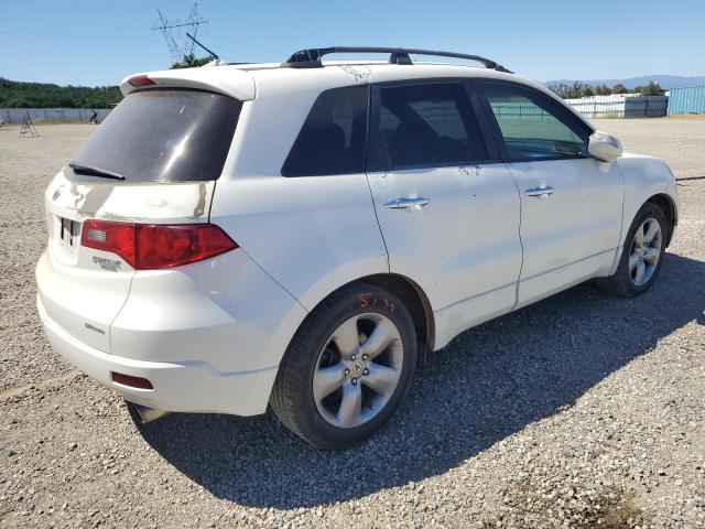 5J8TB18577A021950 - 2007 ACURA RDX TECHNOLOGY WHITE photo 3