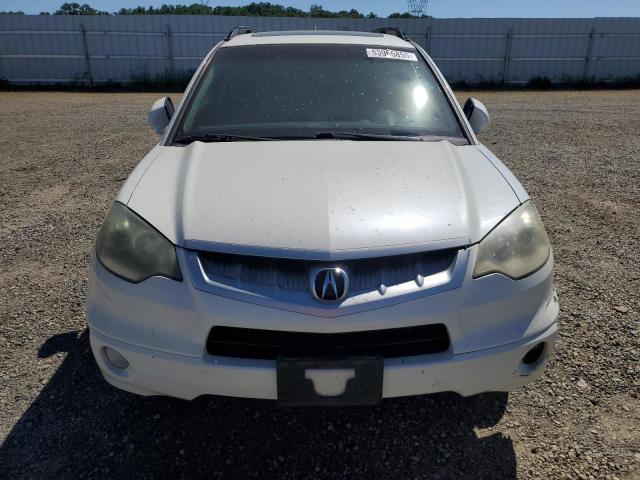 5J8TB18577A021950 - 2007 ACURA RDX TECHNOLOGY WHITE photo 5