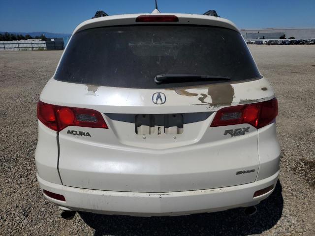 5J8TB18577A021950 - 2007 ACURA RDX TECHNOLOGY WHITE photo 6