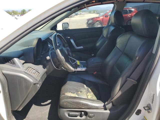 5J8TB18577A021950 - 2007 ACURA RDX TECHNOLOGY WHITE photo 7