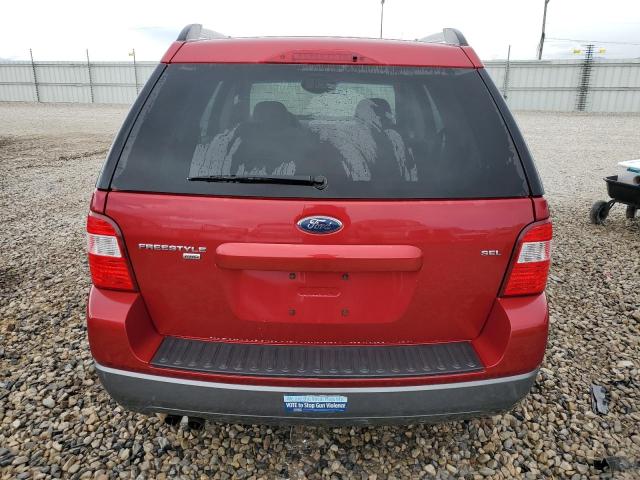 1FMDK05165GA06697 - 2005 FORD FREESTYLE SEL RED photo 6