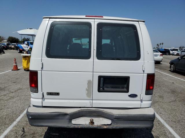 1FTRE14293HB29905 - 2003 FORD ECONOLINE E150 VAN WHITE photo 6